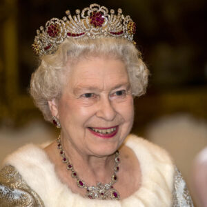 Stock image: Queen Elizabeth’s famed Ruby Tiara