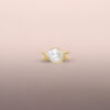 Baroque Pearl Swirl Ring