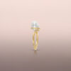 Baroque Pearl Swirl Ring