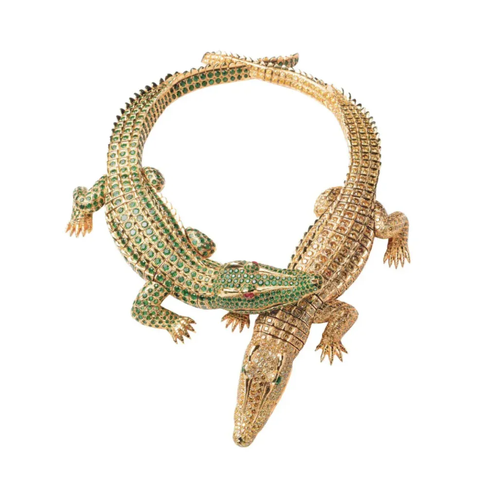 Cartier Crocodile Necklace, 1975