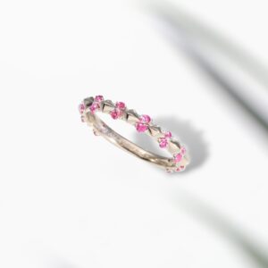 pyramids pink spinel ring Pyramids Pink Spinel Ring