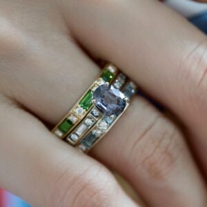 engagement stack rings