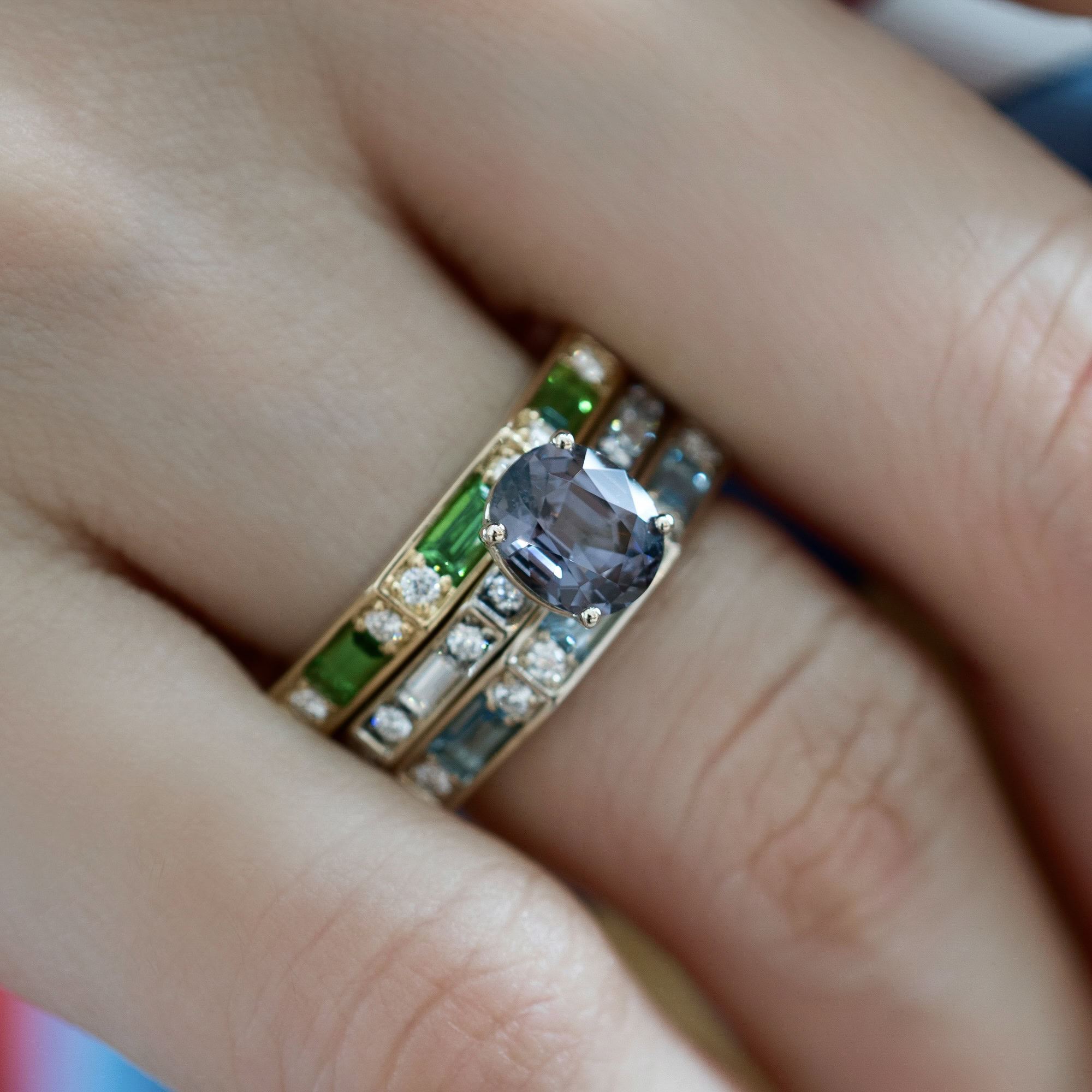 engagement stack rings