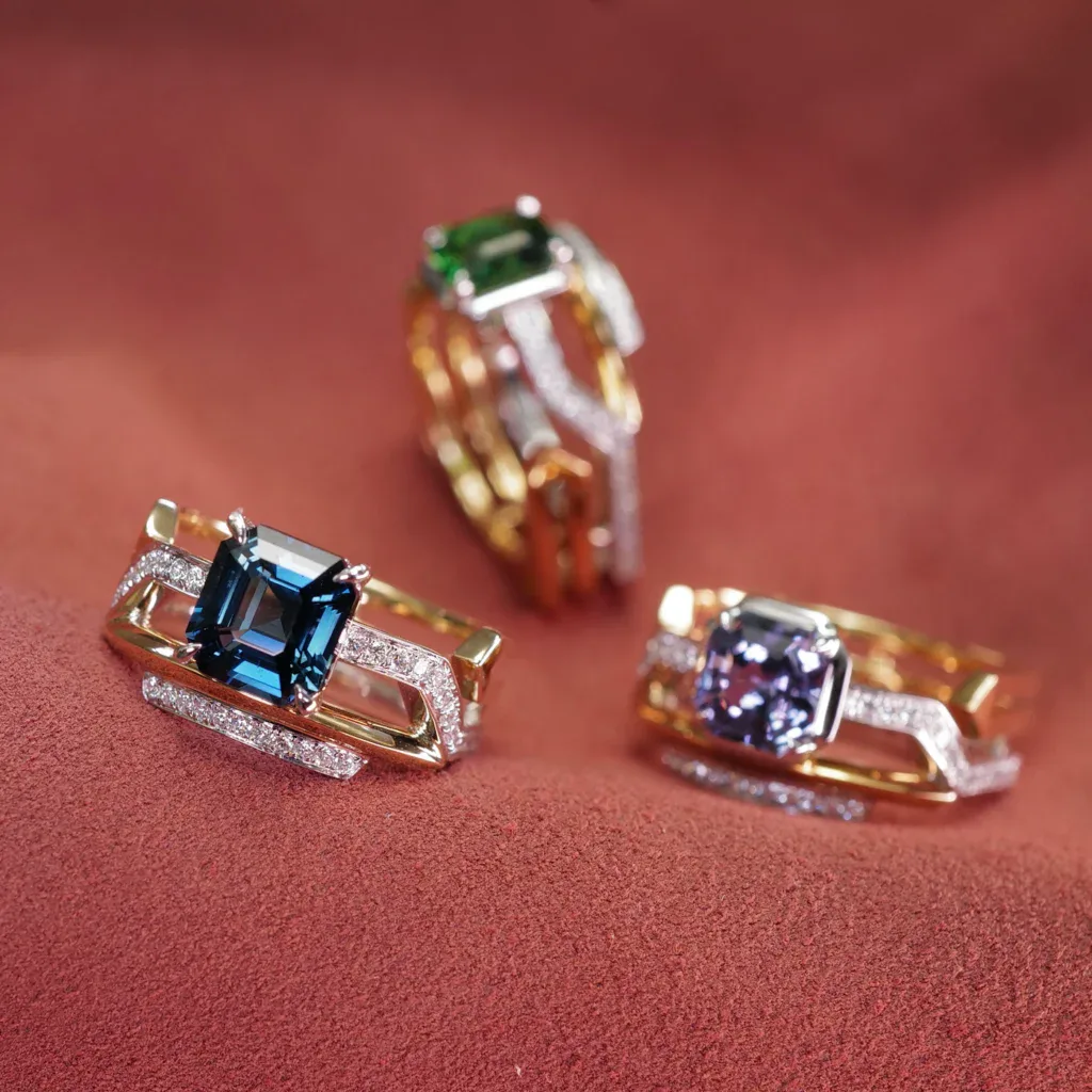 Sapphire rings from our Neo collection - which would you choose?