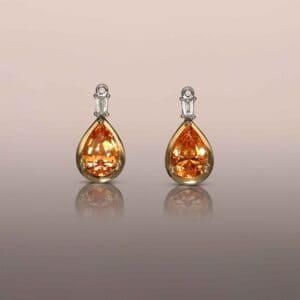 Mandarin Garnet Drops