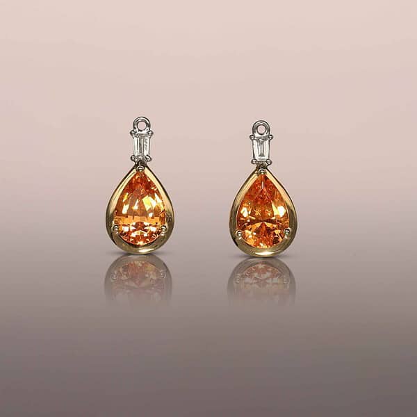 Mandarin Garnet Drops