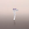 Lavender Ribbon Ring