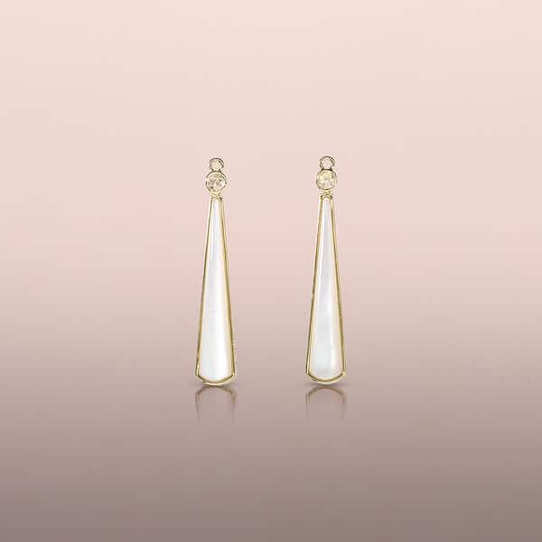 Mother-of-Pearl Earring Pendants