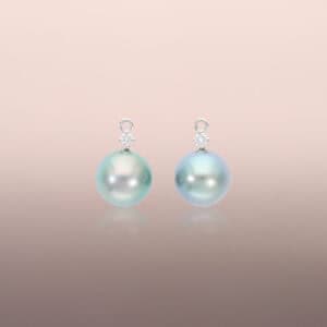 Tahitian Pearl Earring Pendants