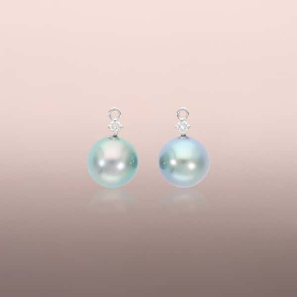 Tahitian Pearl Earring Pendants