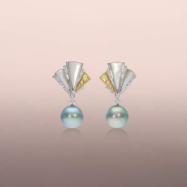 Tahitian Pearl Earring Pendants