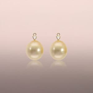 Golden South Sea Pearl Drops