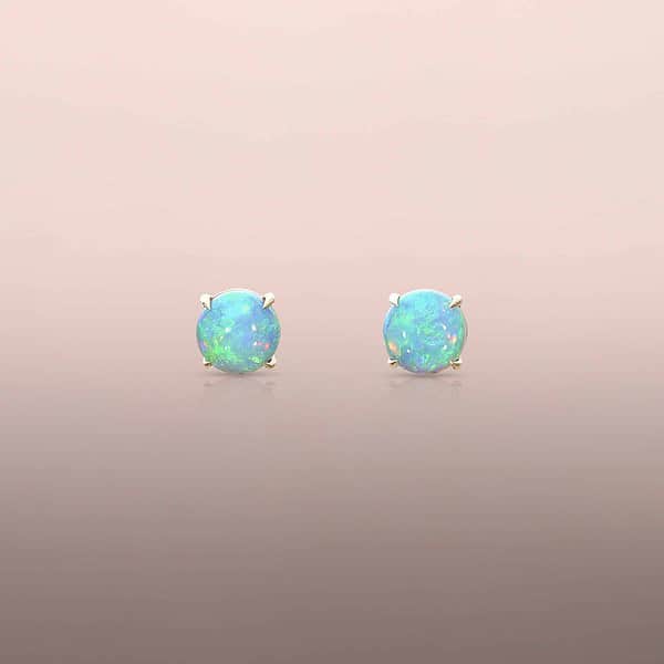 Opal Earring Studs