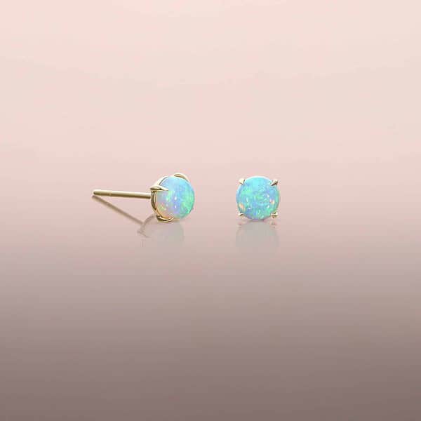 Opal Earring Studs