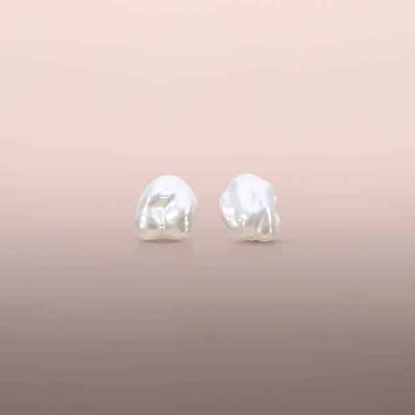 South Sea Keshi Earring Studs
