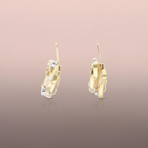 Mother-of-Pearl butterfly earring jackets