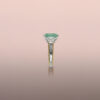 Mint Tourmaline Rope Ring