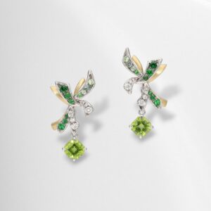tousled ribbon earrings Tousled Ribbon Earrings