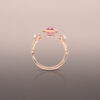 Pink Spinel Ring in Rose Gold