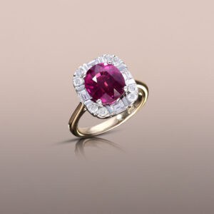 Rhodolite Garnet ring