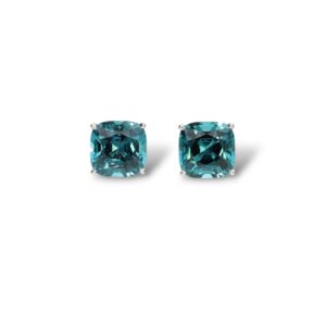 Luxury indigo tourmaline earrings Singapore highlighting bespoke craftsmanship and gemstone artistry