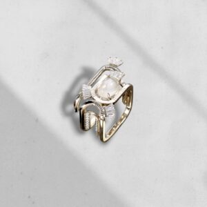 Neo Burmese Moonstone Ring