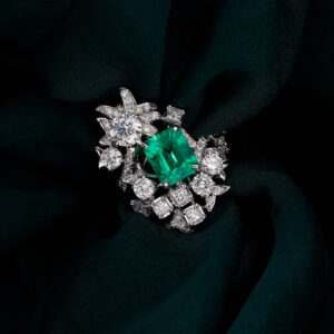 Jardine Emerald Ring