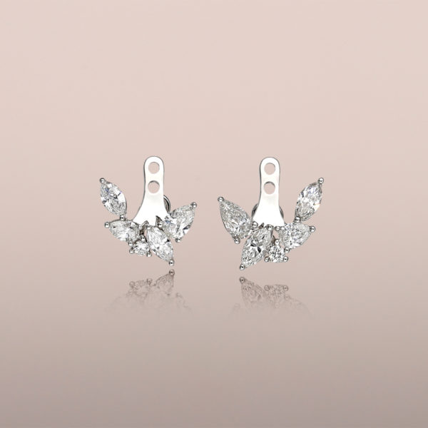 Mini Wing Diamond Earring Jackets