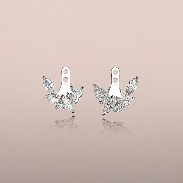 Mini Wing Diamond Earring Jackets