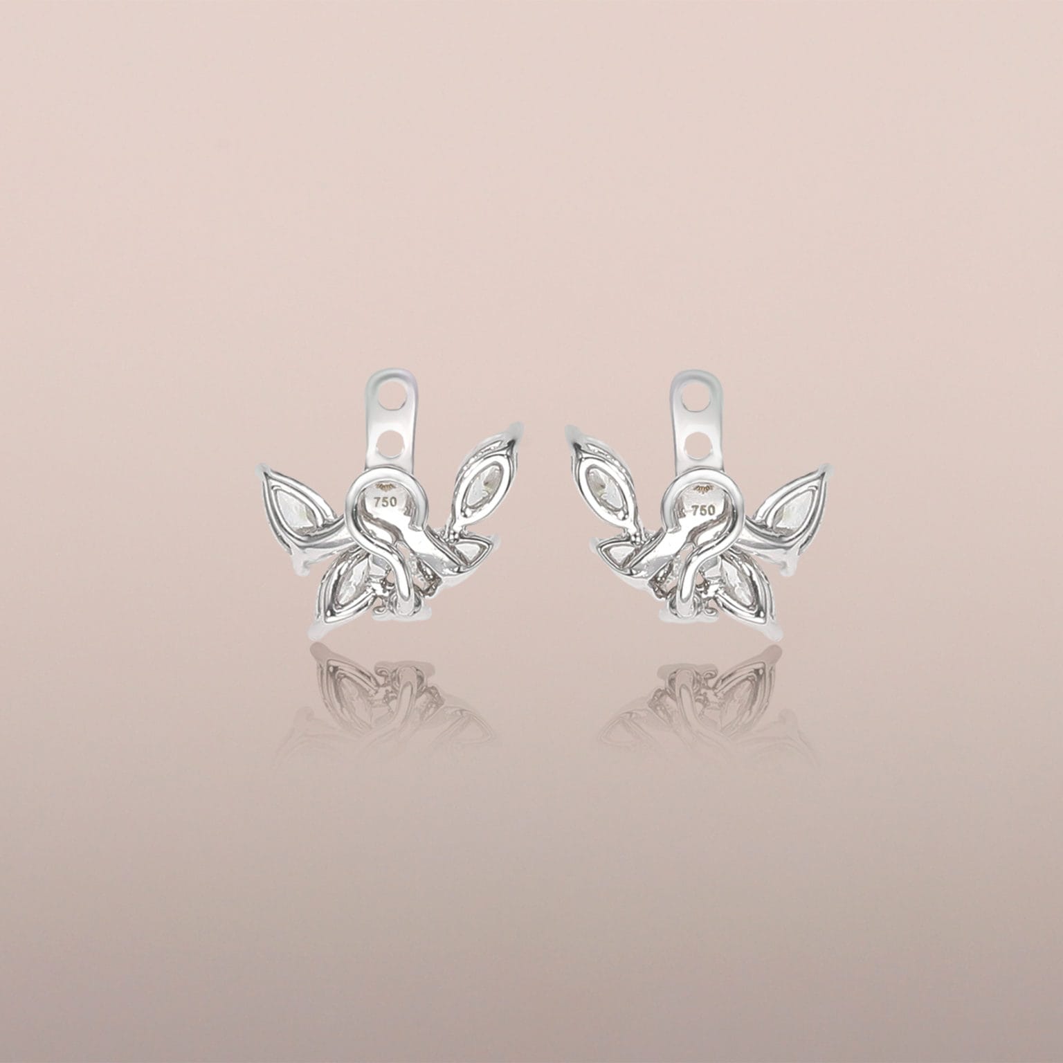 Mini Wing Diamond Earring Jackets