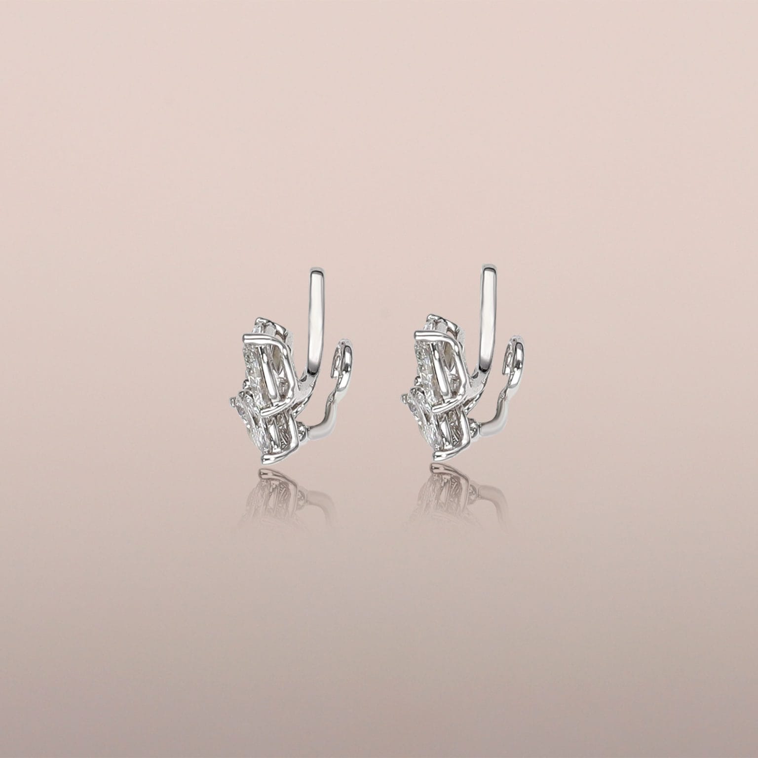 Mini Wing Diamond Earring Jackets