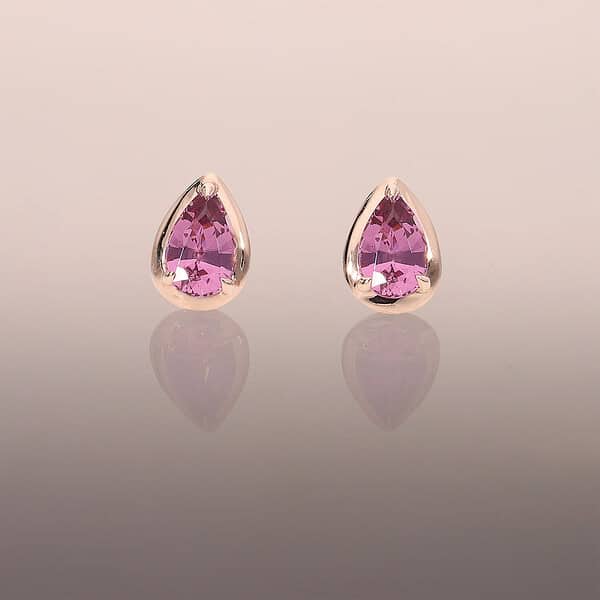 Malaia Garnet Studs