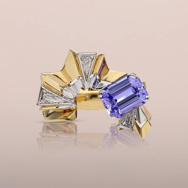 Dynamite Tanzanite Ring