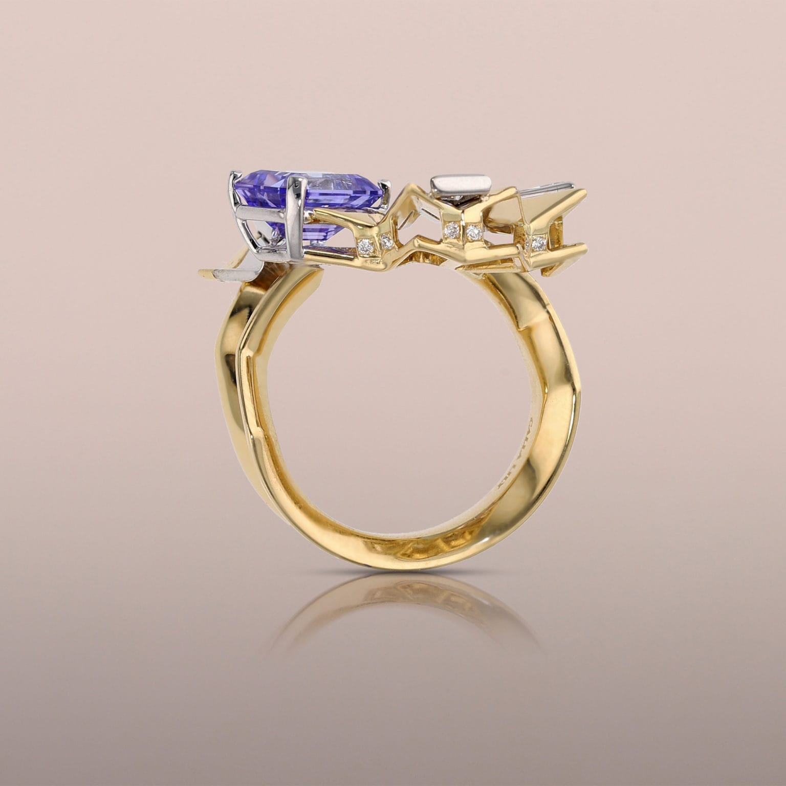 Dynamite Tanzanite Ring
