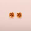 Mandarin Garnet Earring Studs