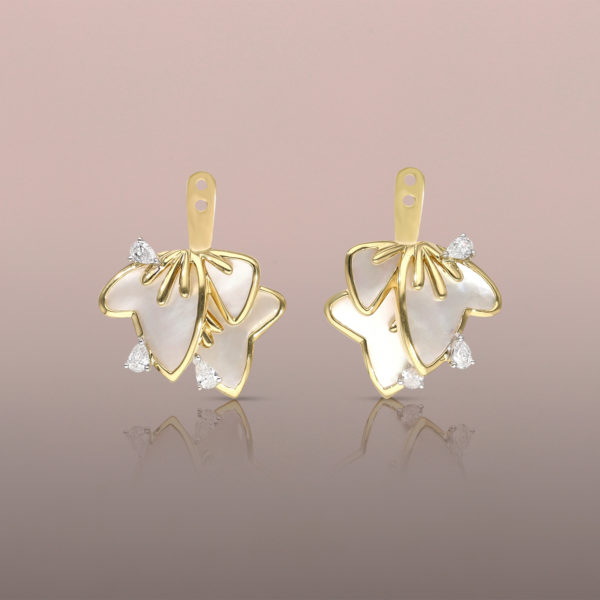 Mother-of-Pearl Butterfly Earring Jackets